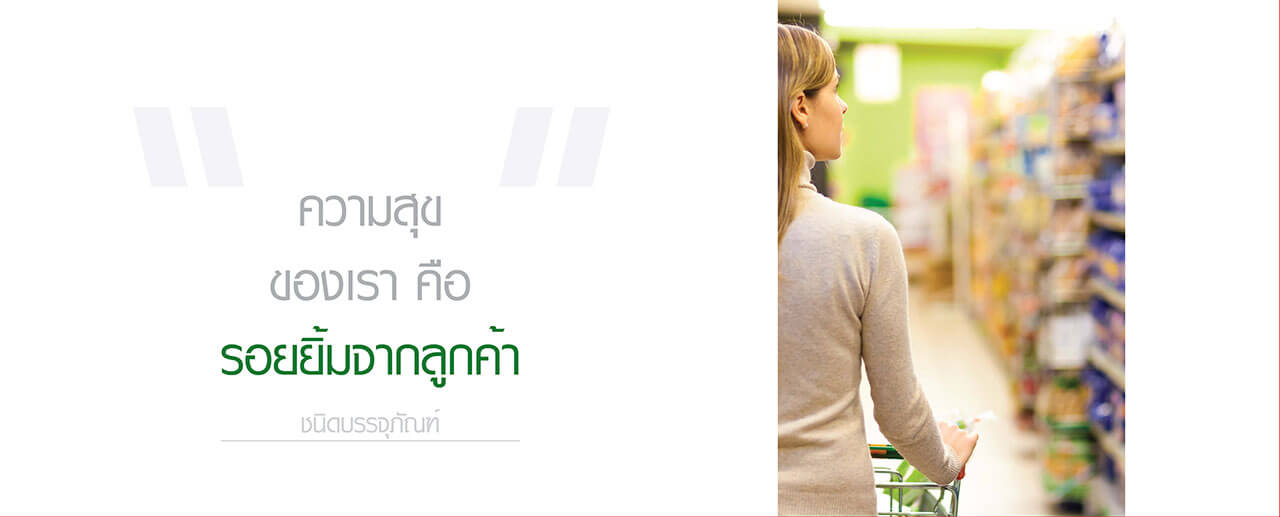 รูปแบบซองบรรจุภัณฑ์พลาสติก